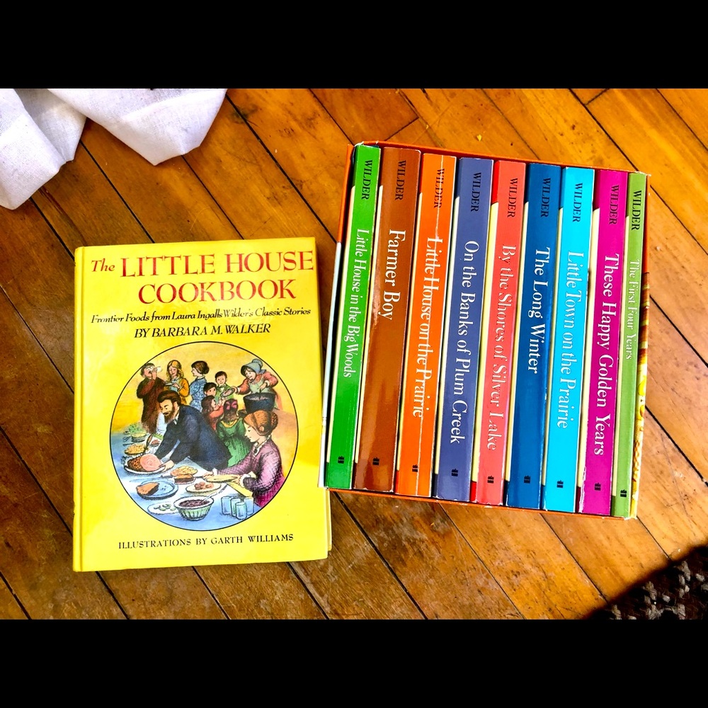 Laura Ingalls Wilder Book Collection & Cookbook